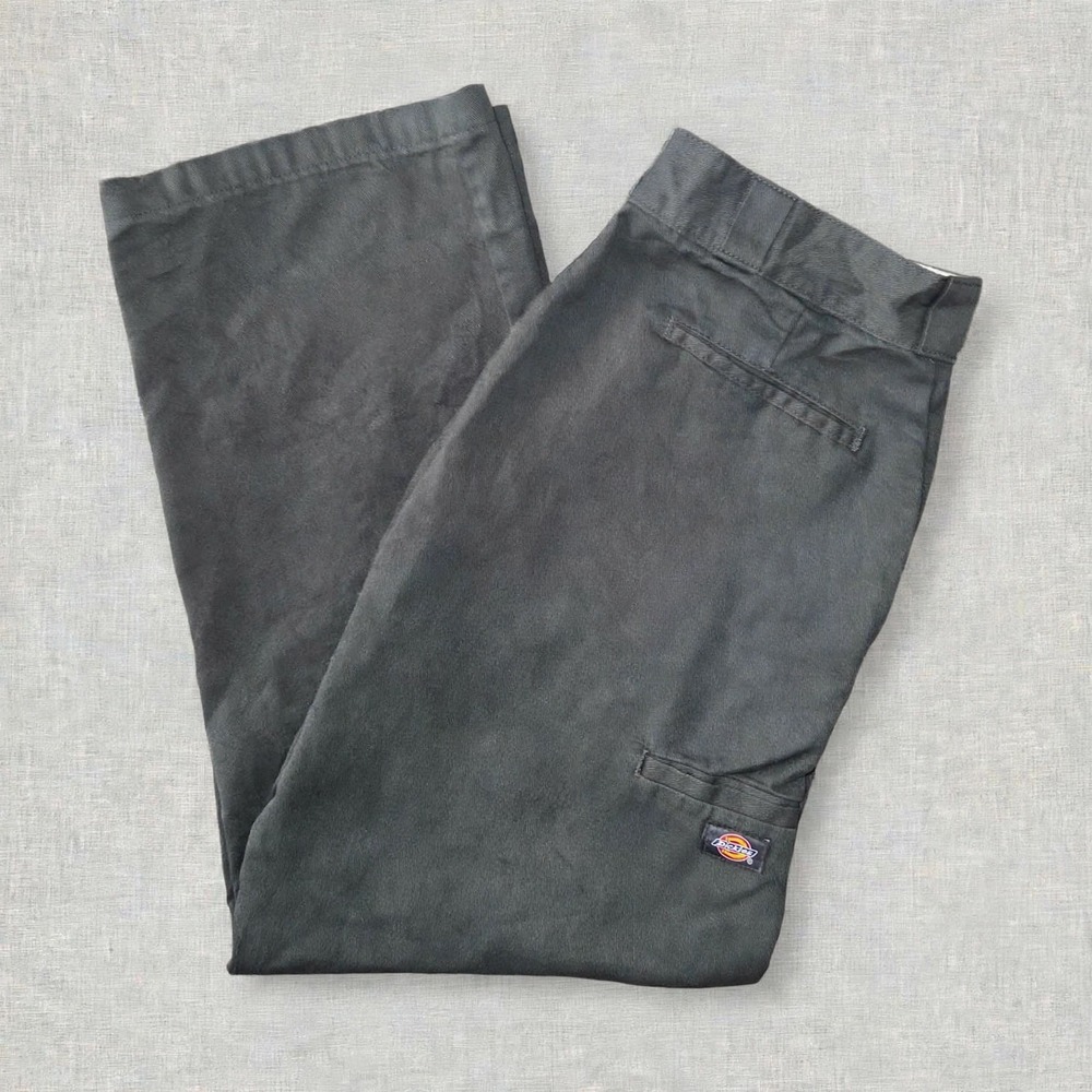 Dickies Loose Fit Double Knee Work Pants 85283 Gray Men's 38x30